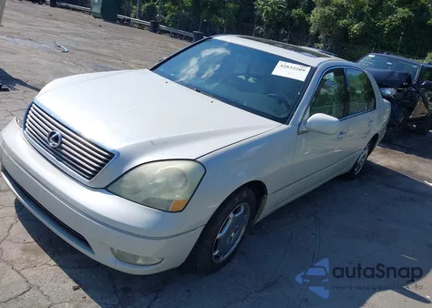 2002 Lexus Ls 430 z USA, uszkodzony, nr VIN JTHBN30F620074797